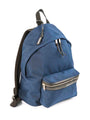 Yves Saint Laurent Logo Canvas Leather Large Backpack Blue