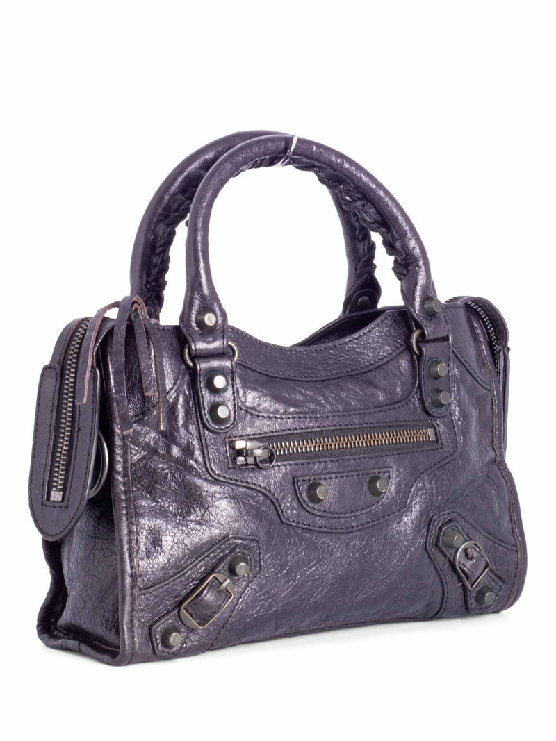Balenciaga - Authenticated Handbag - Leather Black Plain for Women, Good Condition