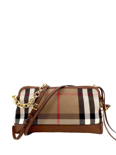 Burberry house check hot sale crossbody bag