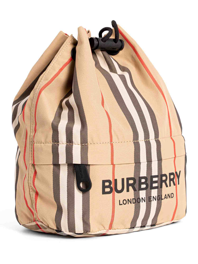 burberry canvas bucket bag