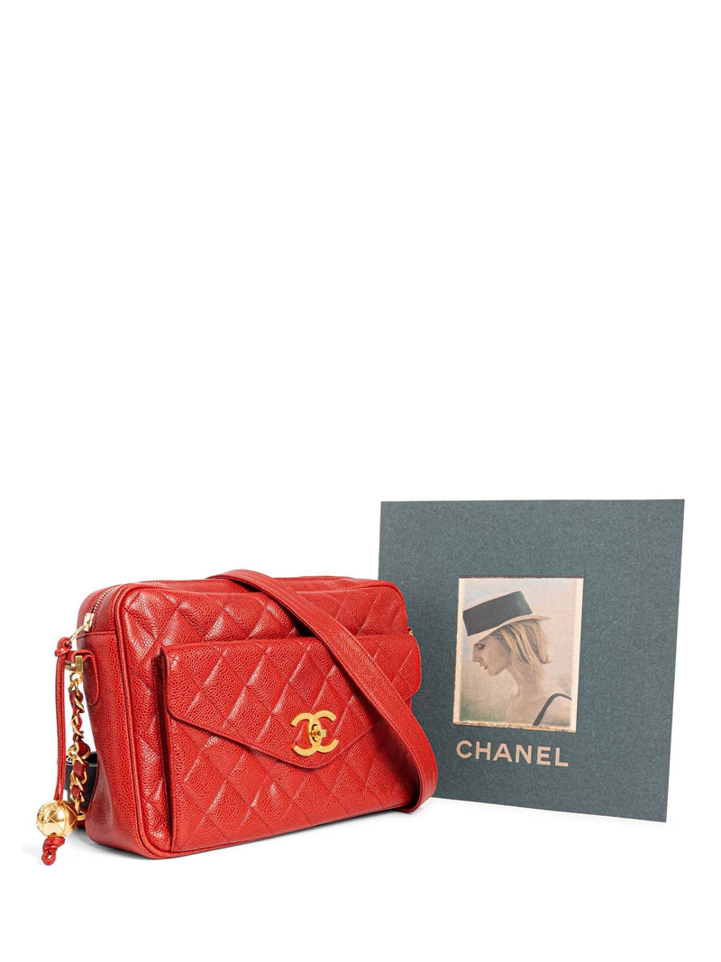 CHANEL 22A Gold Coins Small Flap Bag in Black Caviar  Dearluxe