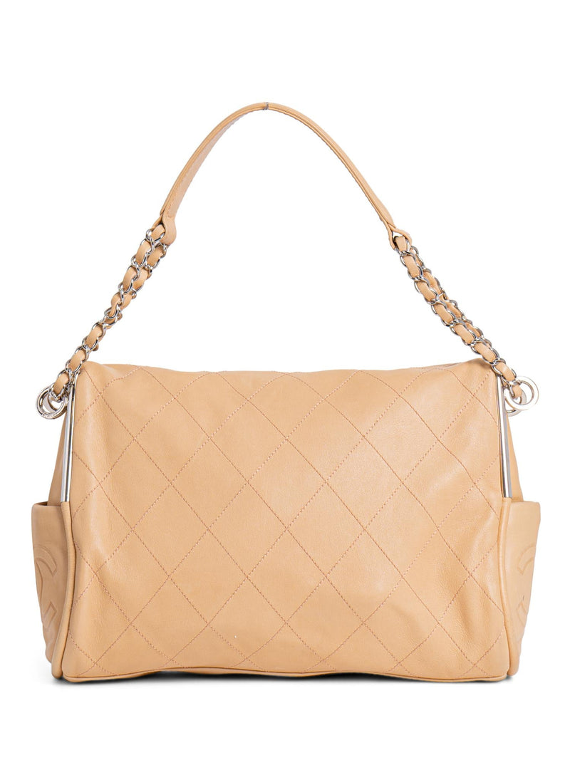 CHANEL SMALL QUILTED SOFT HOBO BAG
