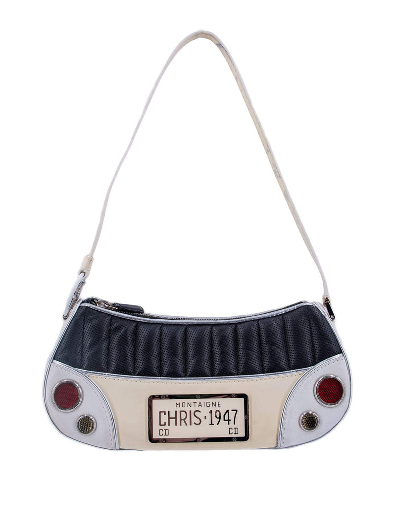 CHRISTIAN DIOR white leather and red patent CADILLAC SADDLE Shoulder Bag at  1stDibs  dior cadillac bag cadillac purses for sale dior cadillac saddle  bag