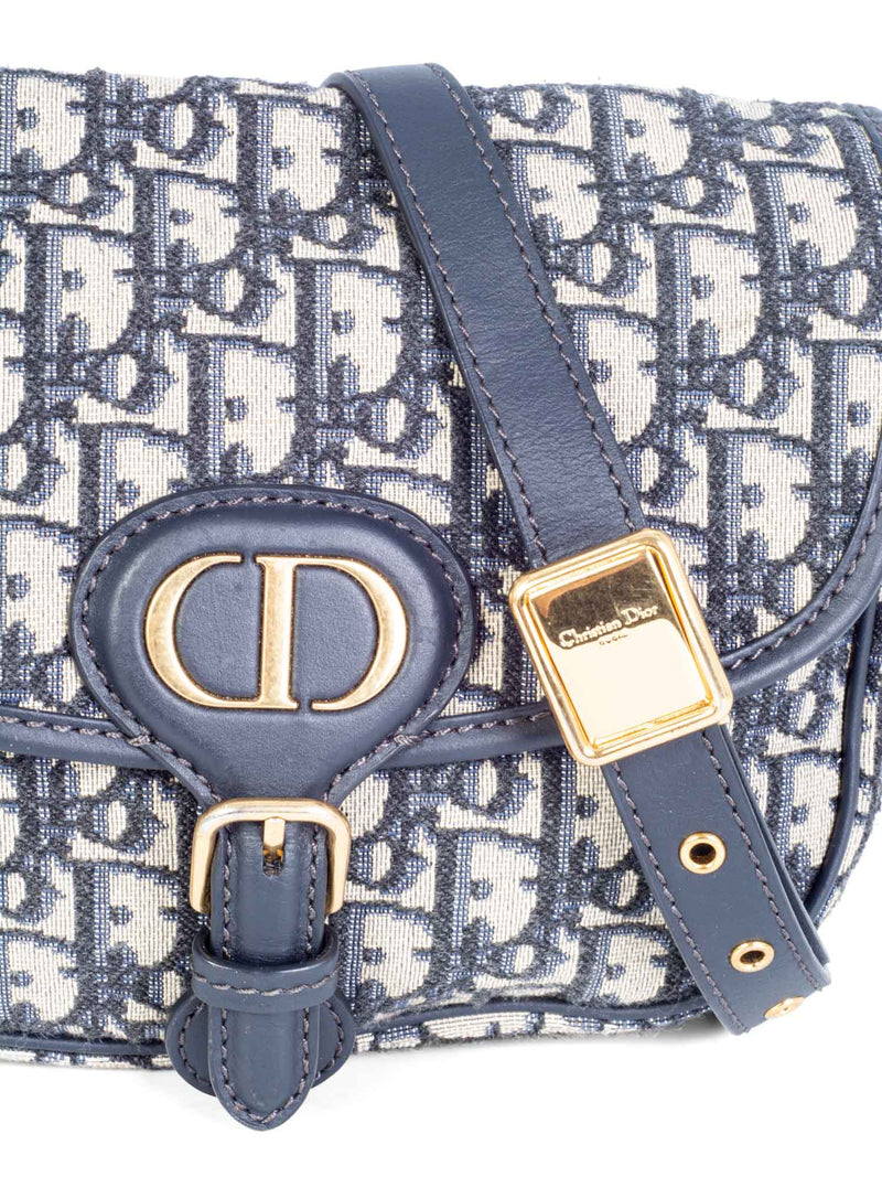Dior SADDLE BAG Blue Oblique Jacquard in 2023