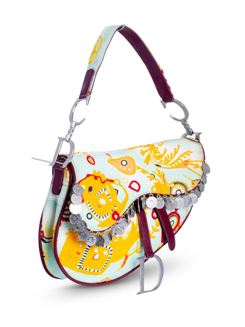 Dior Authenticated Saddle Handbag