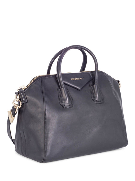 GIVENCHY - Antigona Large Full-Grain Leather Messenger Bag Givenchy