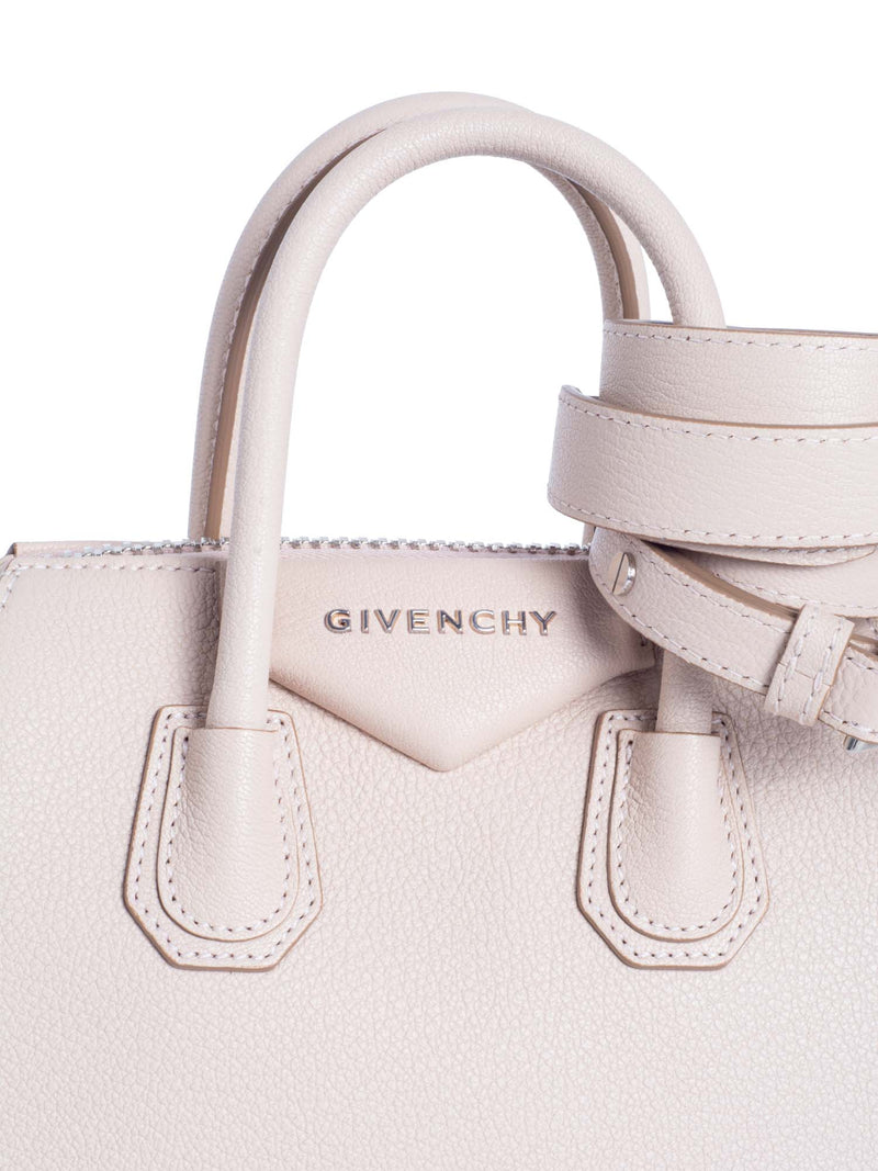 Shop Givenchy Small Antigona Bag In Grained Leather