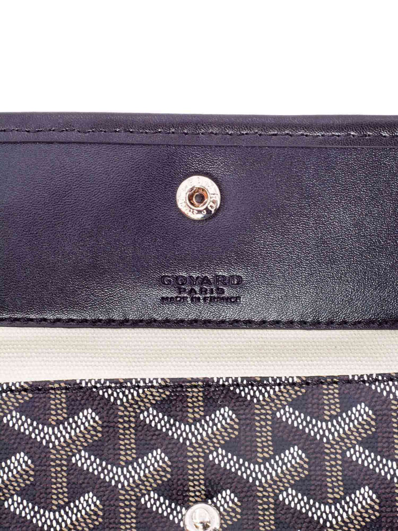 Goyard Blue Monogram Zipper Portfolio Document Case / Clutch Bag - computer  Bag