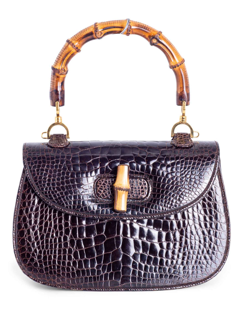 Gucci Bamboo Top Handle/Shoulder Handbag – Royal Designer Finds
