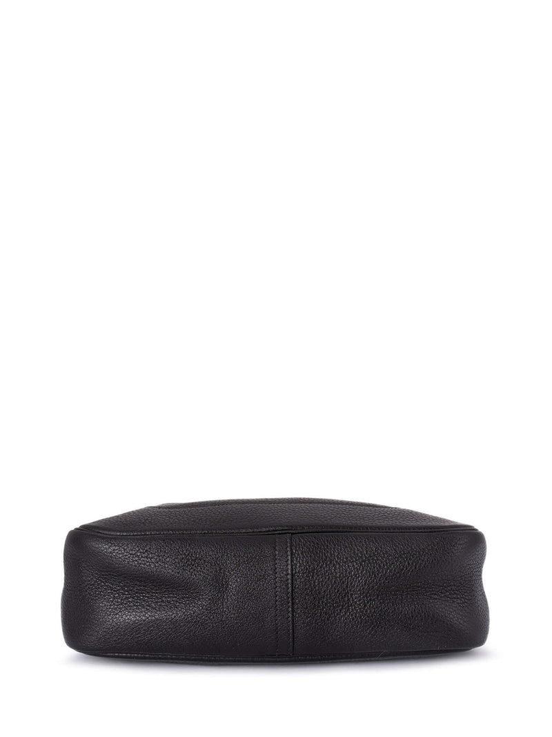 Hermès Hermes Black Fjord Simplon Travel Bag 53 Leather Pony-style