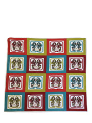 Red Hermes Brides de Gala Silk Scarf Scarves – Designer Revival