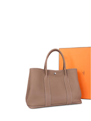 Hermes Taupe Leather Negonda Garden Party 36 – Mine & Yours