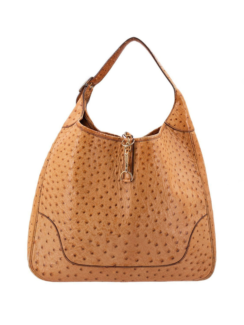 2023 New Designer Ostrich Leather Women Handbag Fashion Genuine
