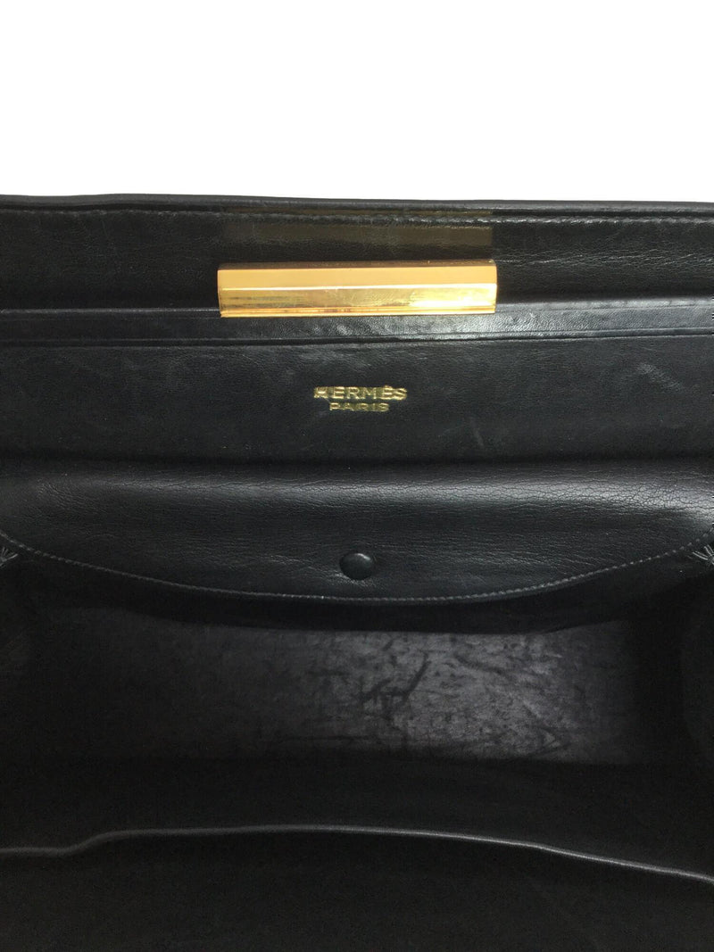Hermes Pullman Box Leather Black