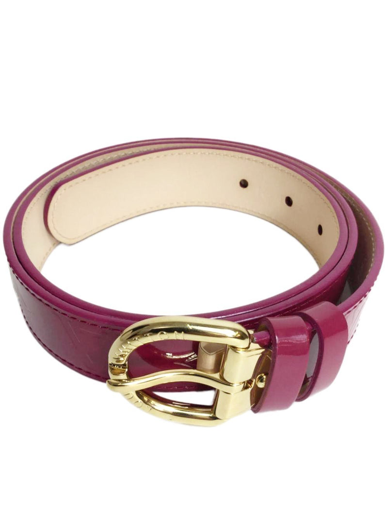 Louis Vuitton Pink Rare Louis Vuitton Belt