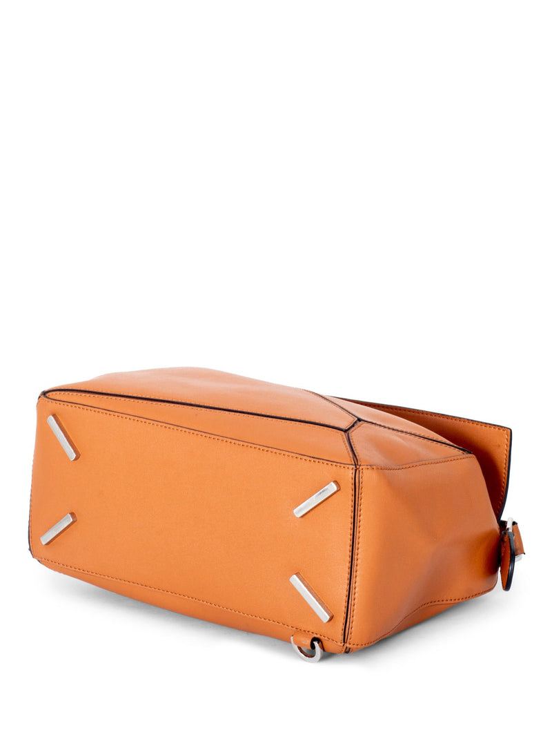 Loewe Leather Puzzle Top Handle Bag Brown