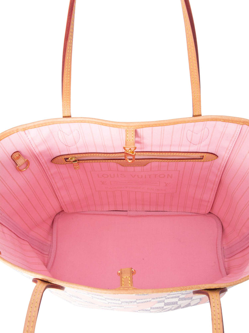  Louis Vuitton, Pre-Loved Pink Damier Ebene Wight, Pink