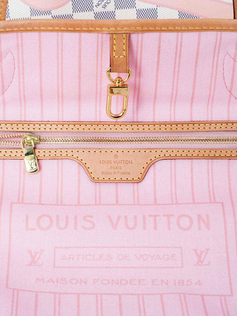 Louis Vuitton Neverfull PM Azur, Women's Fashion, Bags & Wallets
