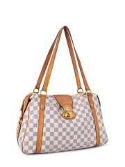 LOUIS VUITTON Stresa PM Damier Azur Shoulder Bag White