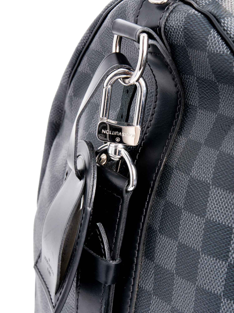Louis Vuitton - City Keepall Bag - Leather - Black Graphite - Men - Luxury