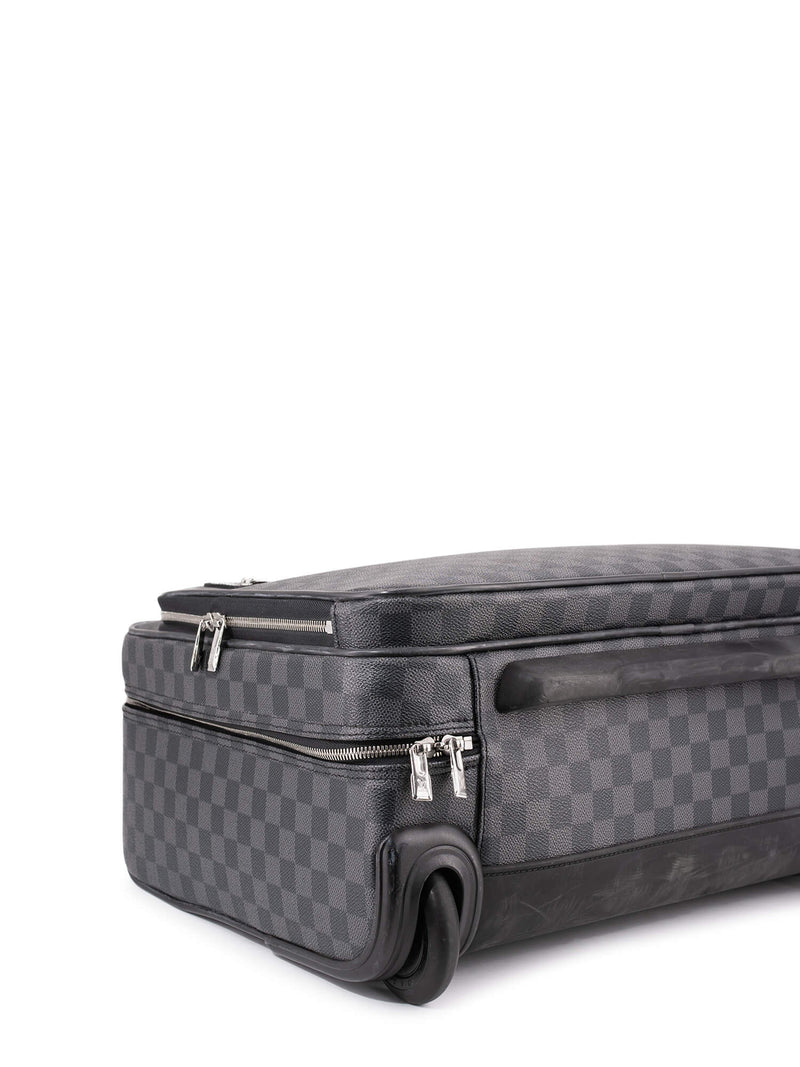 LOUIS VUITTON Pegase 55 Damier Graphite Business Suitcase Travel Bag-US