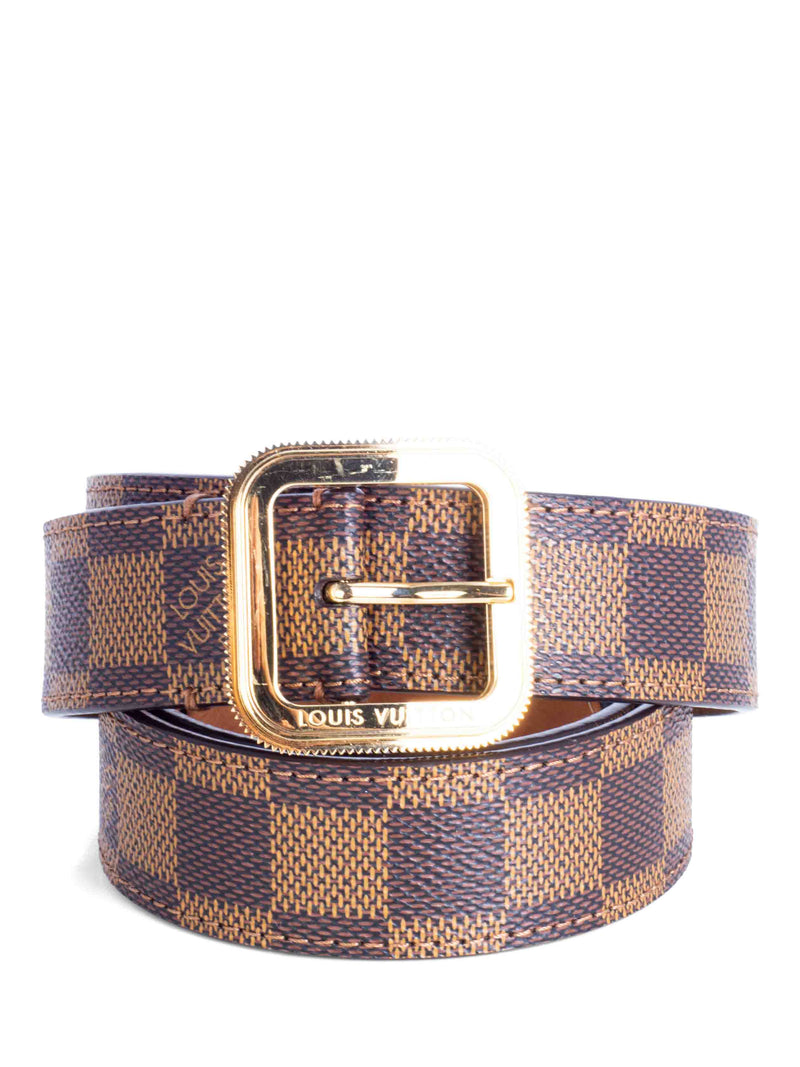 Louis Vuitton Monogram Leather Brown Belt