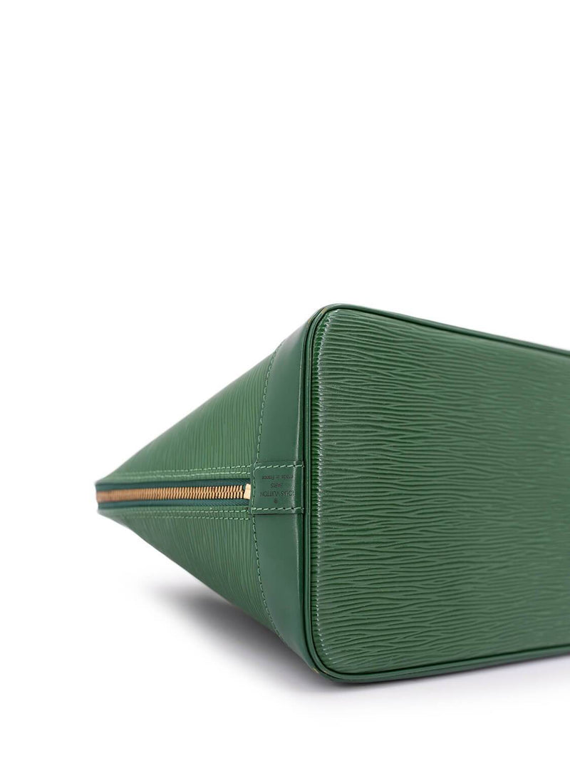Louis Vuitton Borneo Green Epi Leather Alma PM Bag Louis Vuitton