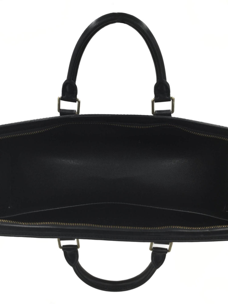 Louis Vuitton Lozan Briefcase in Black