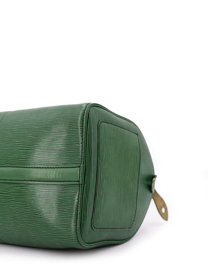 LOUIS VUITTON MONOGRAM Perfo Green SPEEDY 30 Bag Handbag #10 Rise