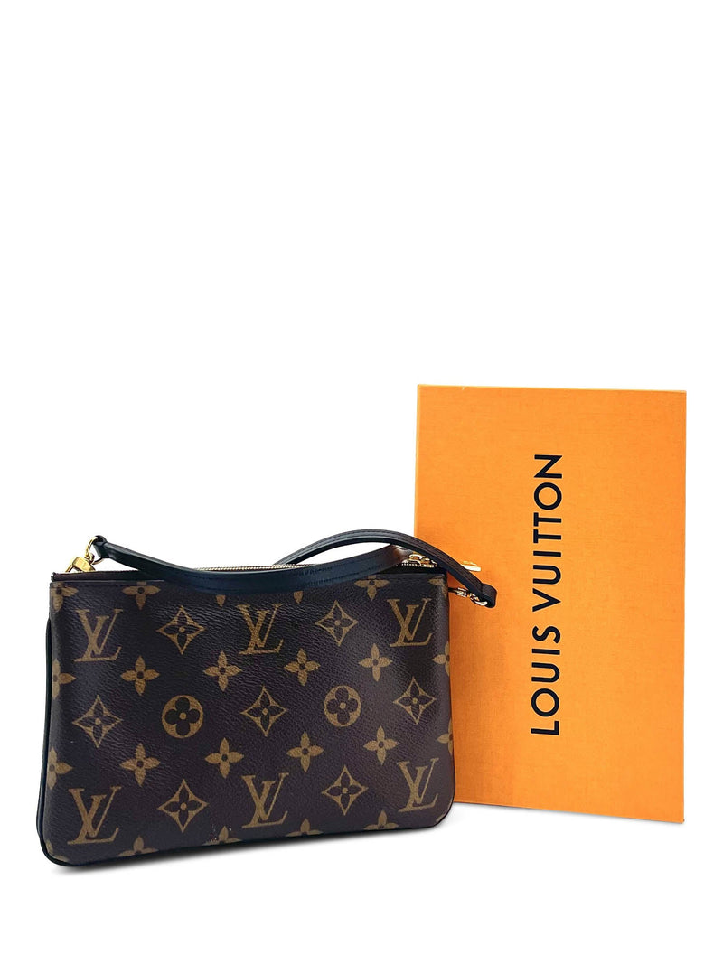 Louis Vuitton Monogram Double Flat Messenger Bag - Brown Messenger