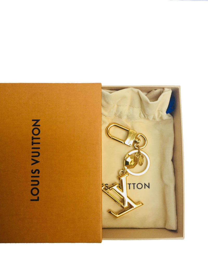 Shop Louis Vuitton Lv facettes bag charm & key holder (M65216) by