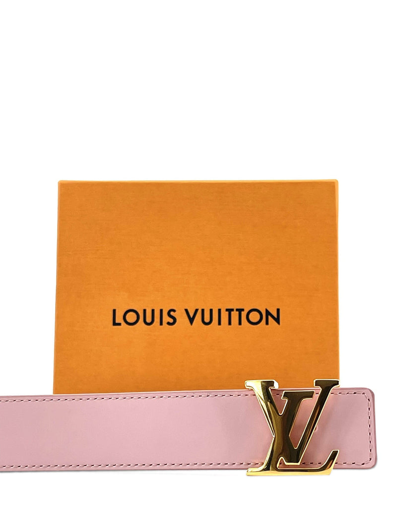 Louis Vuitton Damier Azur Canvas Initials Belt