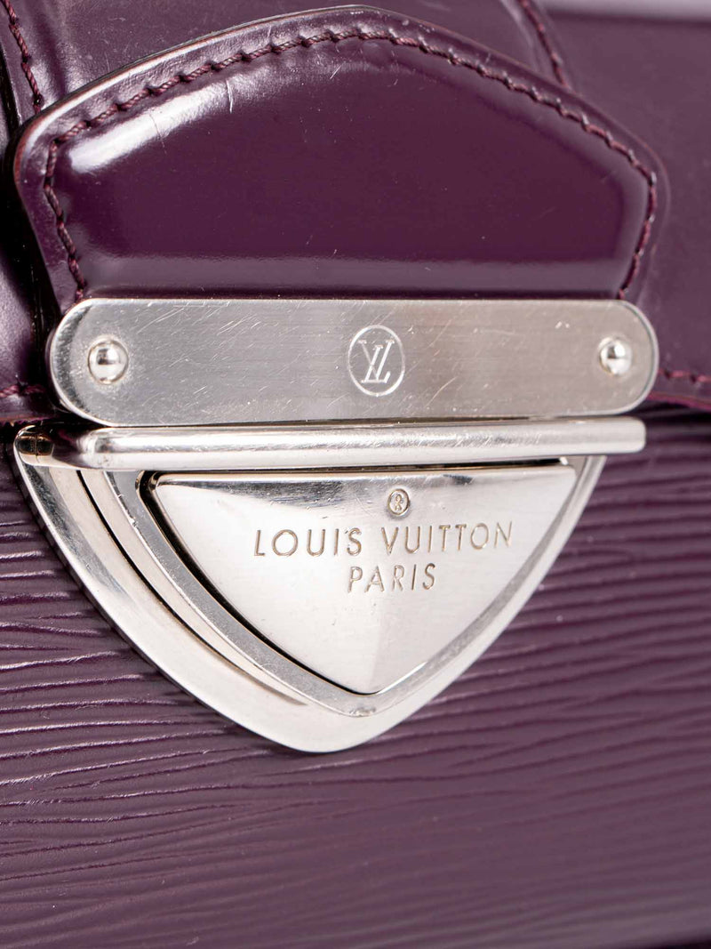 Louis Vuitton Vintage Epi Pochette Montaigne - Purple Shoulder