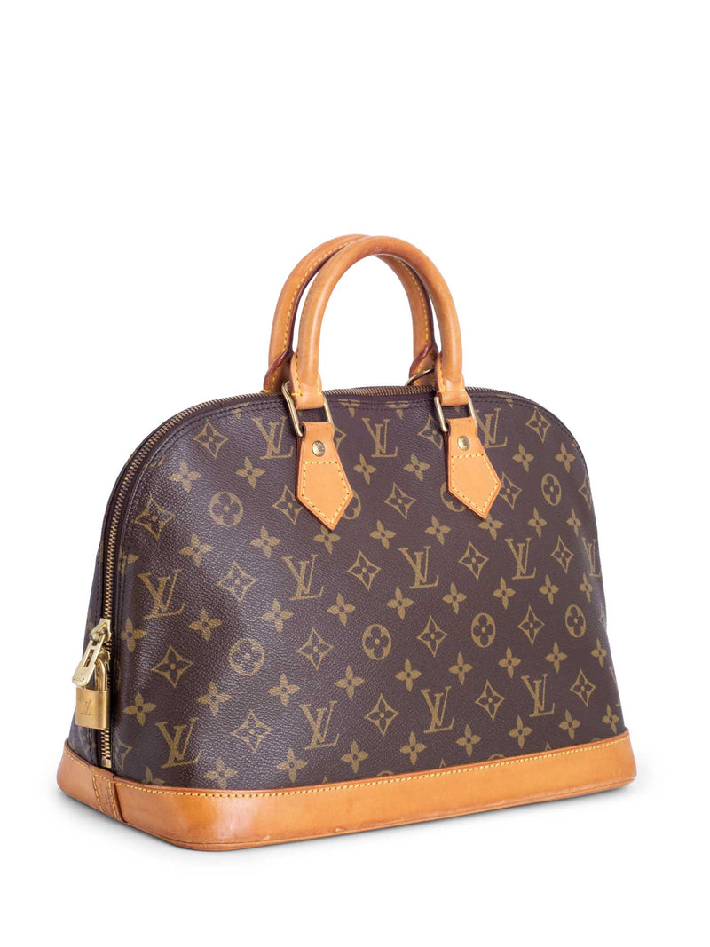Brown Louis Vuitton Monogram Alma PM Bag