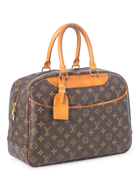 Louis Vuitton Monogram Deauville Bag MM Brown