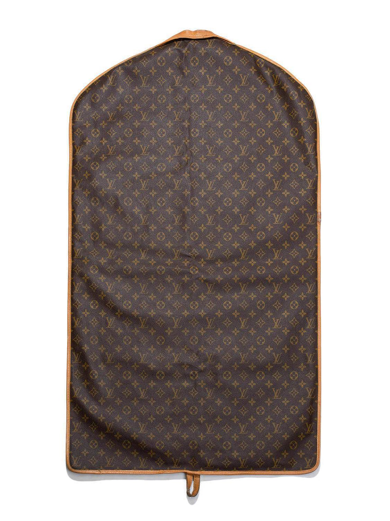 LOUIS VUITTON Monogram Canvas Garment Cover Bag Brown