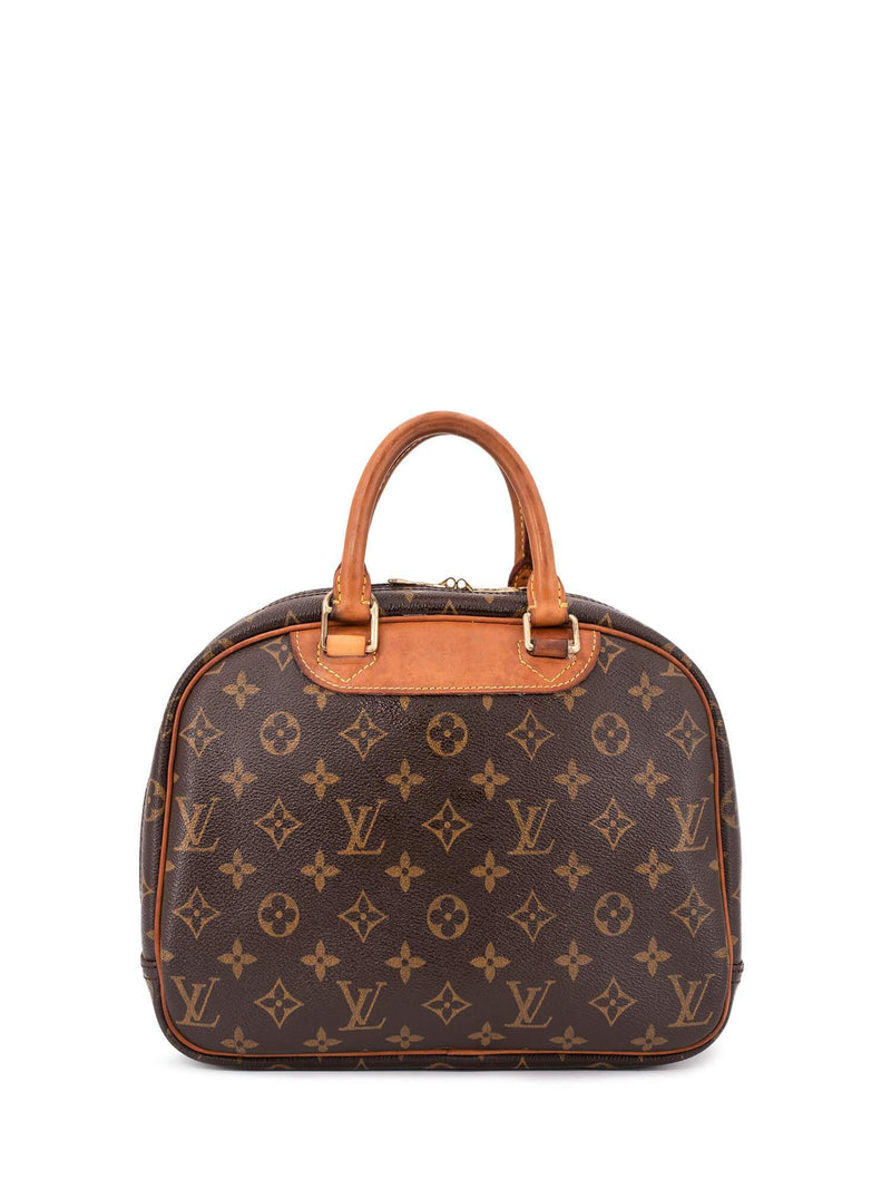 Authenticated Louis Vuitton Monogram Deauville With Luggage Tag Purse