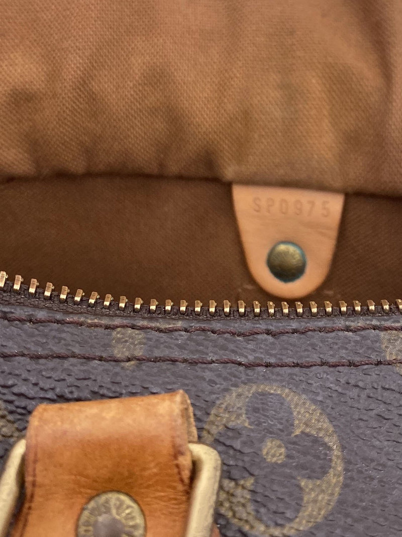 Speedy leather handbag Louis Vuitton Brown in Leather - 31570120