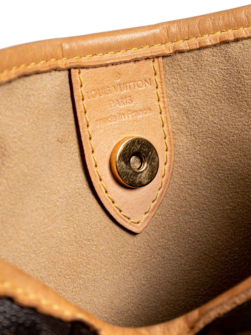 Louis Vuitton Monogram Tuileries Hobo Shoulder Bag M43154 Brown Free  Shipping