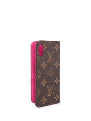 Louis Vuitton Monogram iPhone Bumper X XS iPhone Case Leather