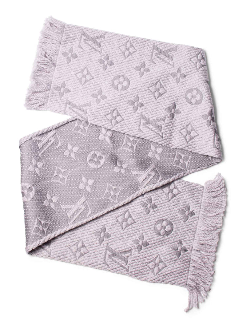 Louis Vuitton Bicolor Monogram Knit Fringed Wool Scarf Louis Vuitton | The  Luxury Closet