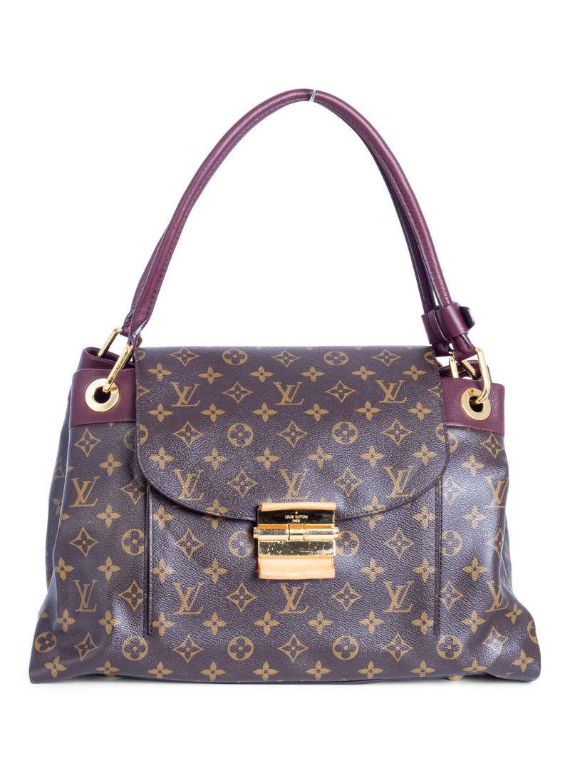 Louis Vuitton Olympe Handbag Monogram Canvas Brown