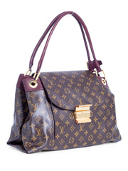 Pre-owned Louis Vuitton Aurore Monogram Canvas Olympe Bag In