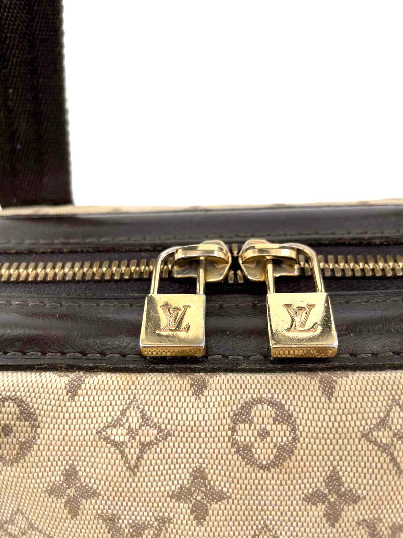 Louis Vuitton Monogram Canvas Mini Lin Bucket Bag