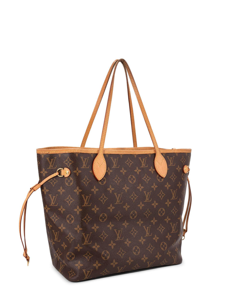 Louis Vuitton Monogram Neverfull Bag MM Brown-designer resale