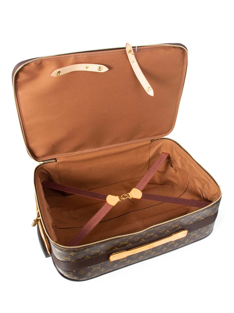 Louis Vuitton Pegase 55 Damier Ebene Rolling Luggage Suitcase