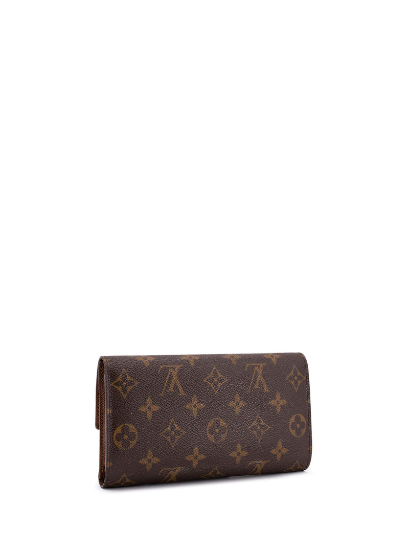 Iris leather wallet Louis Vuitton Brown in Leather - 34959010