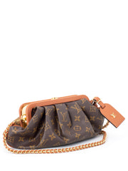 Boursicot leather crossbody bag Louis Vuitton Brown in Leather - 32705284