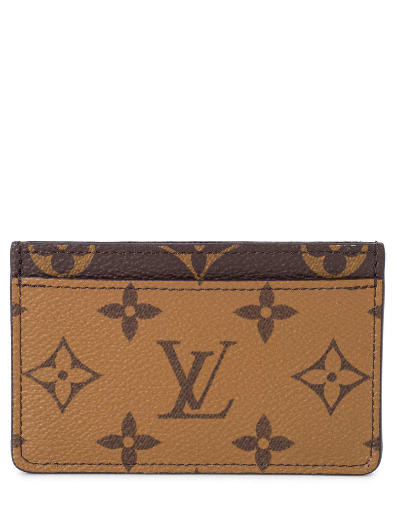 Card Holder Monogram Reverse Canvas - Wallets and Small Leather Goods
