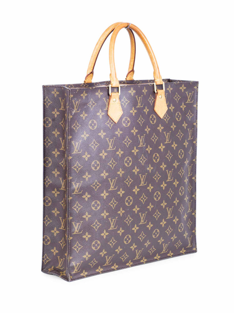 Louis Vuitton Monogram Sac Plat PM w/ Tags - Brown Totes, Handbags
